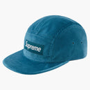 Supreme Velvet Camp Cap Cyan