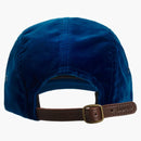 Supreme Velvet Camp Cap (fw20) Dark Teal
