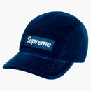 Supreme Velvet Camp Cap (fw20) Dark Teal