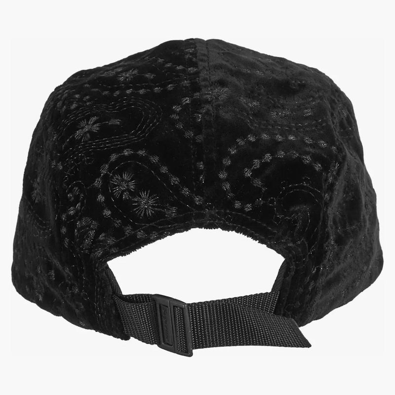 Velvet Velvet Paisley Camp Cap nero