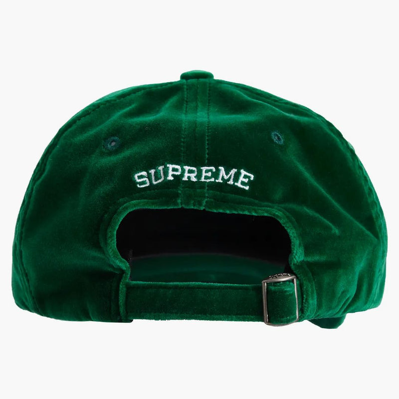 Nejvyšší sametové logo 6-panel zelené