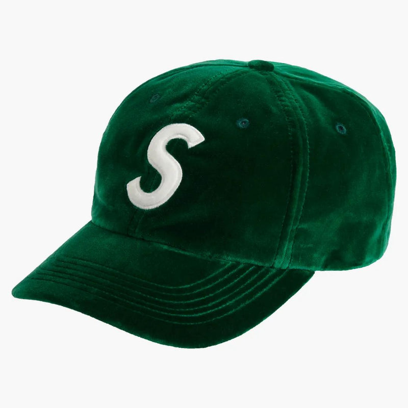 Nejvyšší sametové logo 6-panel zelené