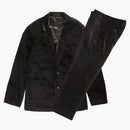 Supreme Velvet Suit Black