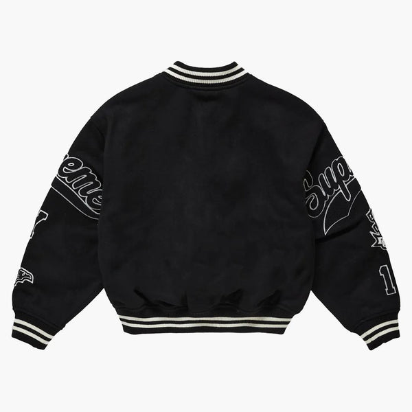 Supreme Veritas Varsity Jacket Negro