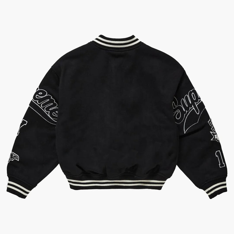 Supreme Veritas varsity jacka svart