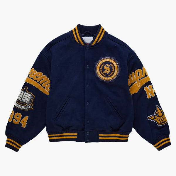 Nejvyšší Veritas Varsity Jacket Navy