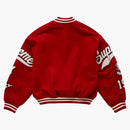 Supreme Veritas varsity jacka röd