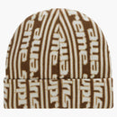 Nejvyšší vertikální logo Beanie (FW23) Tan