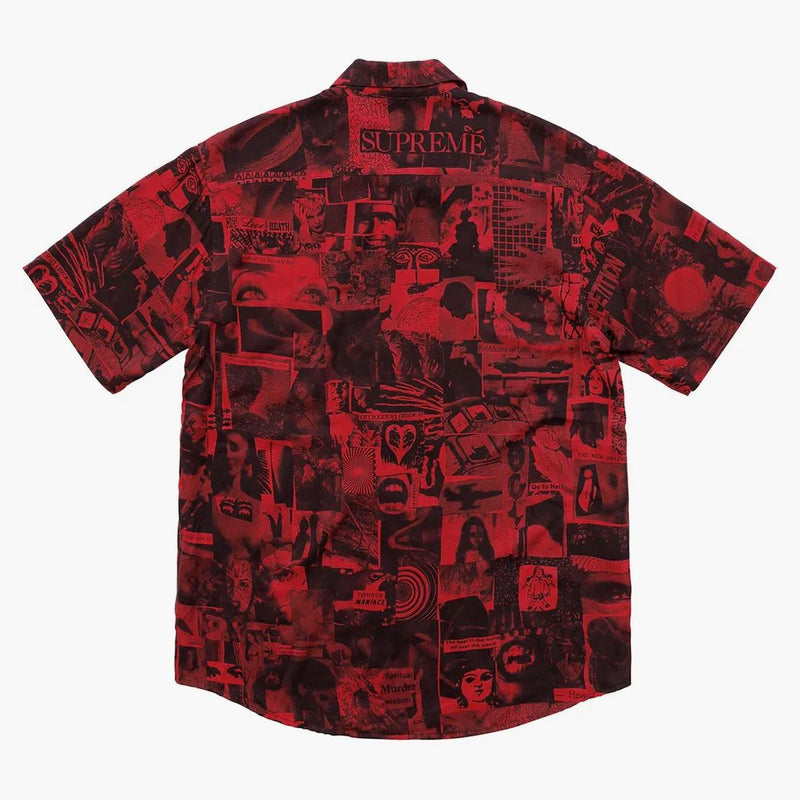 Supreme Vibrations Rayon Shirt Red
