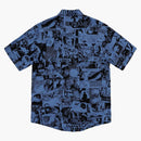 Supreme Vibrations Rayon Shirt Royal