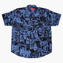 Supreme Vibrations Rayon Shirt Royal