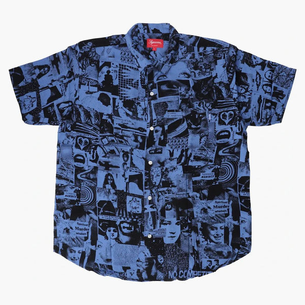 Supreme Vibrations Rayon Shirt Royal
