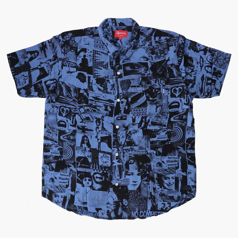 Supreme Vibrations Rayon Shirt Royal