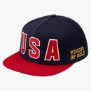 Supreme Visions Of Gold 5-panel Navy