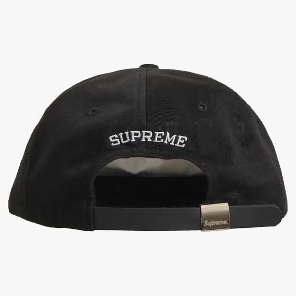 Supreme Visor Logo Panel 6-panel svart