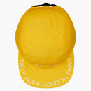 Supreme Visor Print Camp Cap Gold