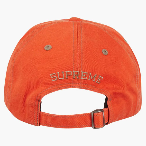 Supreme Visor Stitch 6-panel orange