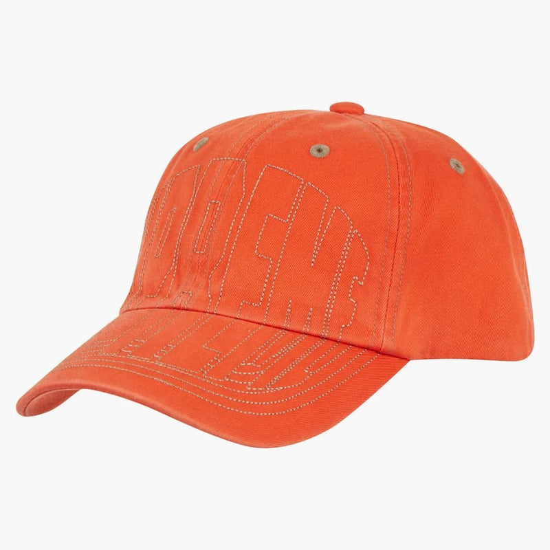Supreme Visor Stitch 6-panel orange