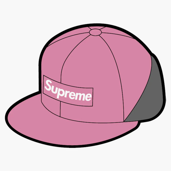 Supreme Windstopper Earflap Box Logo New Era Pink