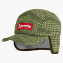 Supreme Windstopper Earflap Camp Cap Olive Grid Camo