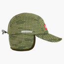 Supreme Windstopper Earflap Camp Cap Olive Grid Camo