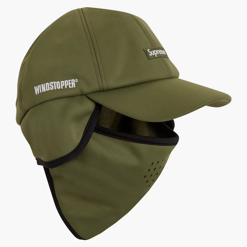 Supreme Windstopper Facemask 6-Panel Dark Olive