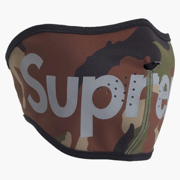 Supreme Windstopper Faskmask (FW23) Woodland Camo