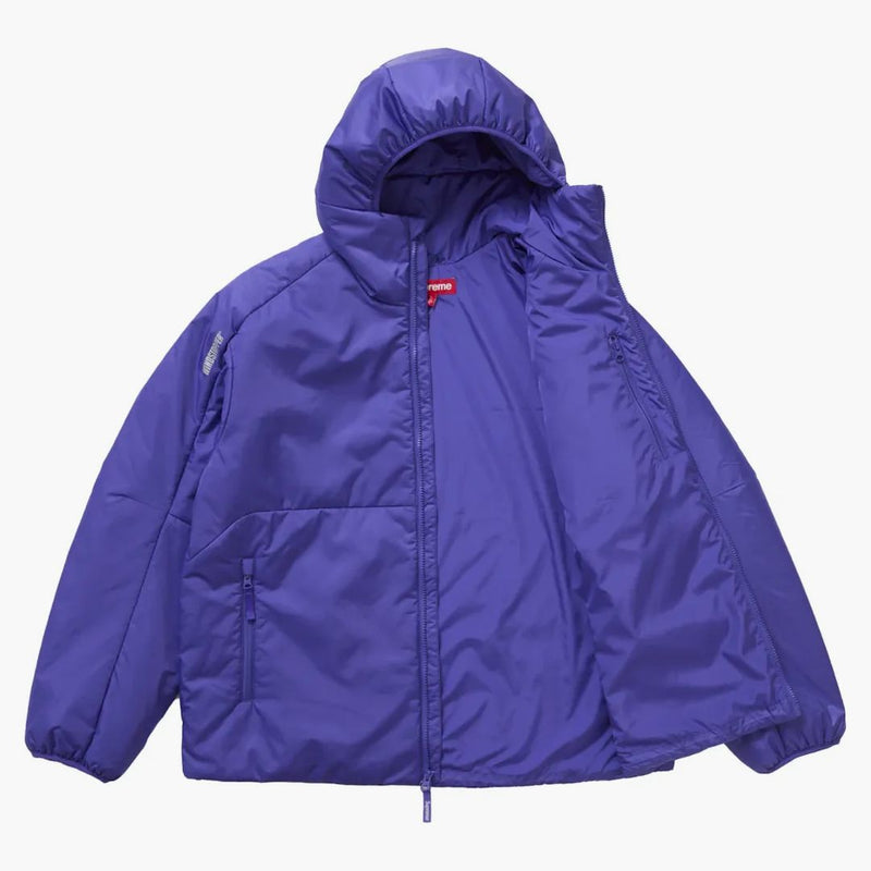 Supreme Windstopper Chaqueta con capucha aislada Purple