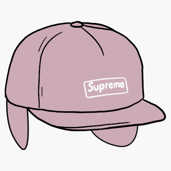 Supreme Windstopper Small Box Earflap 6-panel Light Purple
