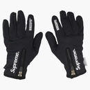 Supreme Windstopper Zip Gloves Black