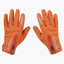 Guanti zip supremo windstopper arancione