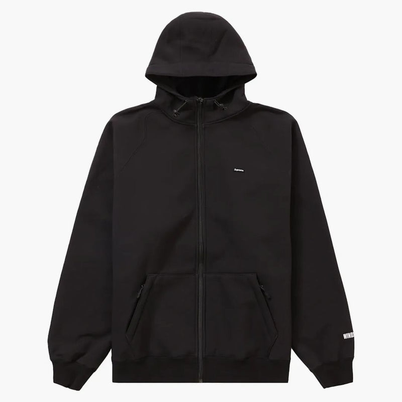 Supreme Windstopper Zip Up Hooded Sweatshirt (FW21) Black