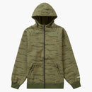 Supreme Windstopper Zip Up Sweinshirt (FW21) CAMO DE LA RED OLIVA