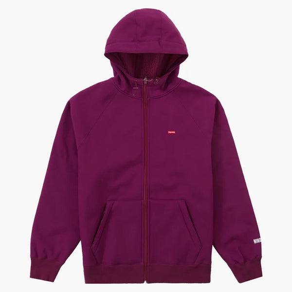 Supreme Windstopper Zip Up Hooded Sweatshirt (fw21) Purple