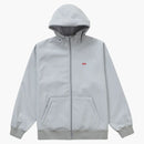 Suprema Windstopper Zip Up Felpa con cappuccio (FW22) Grigio chiaro