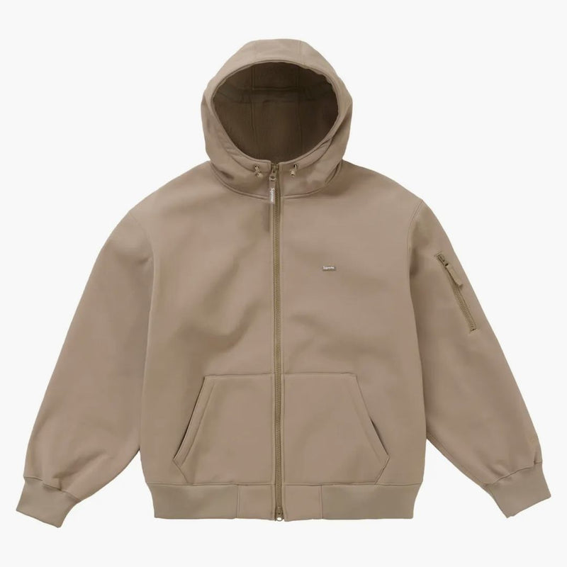 Nejvyšší mikina s kapucí s kapucí (FW24) Taupe