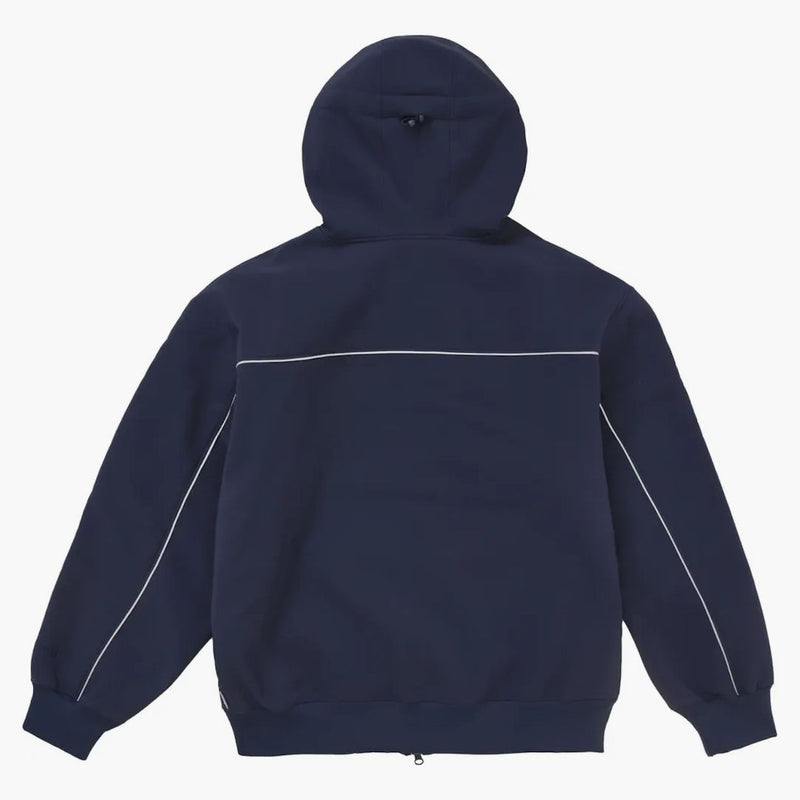 Navy Nejvyšší Windstopper Zip Up Hooded Mikina (FW24)