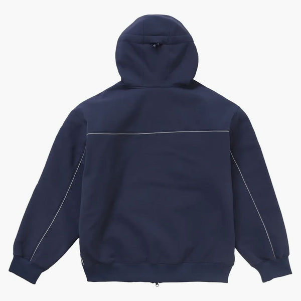 Supreme Windstopper Zip Up Hooded Sweatshirt (fw24) Navy