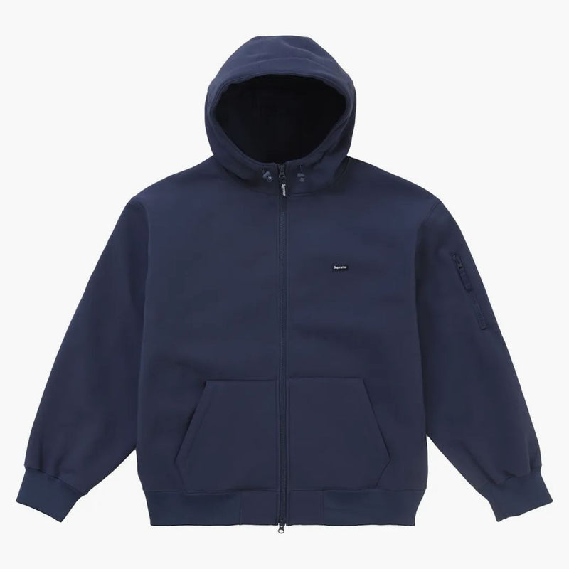 Navy Nejvyšší Windstopper Zip Up Hooded Mikina (FW24)