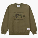 Supreme WTAPS Crewneck Light Olive