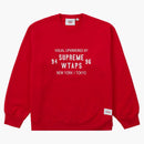 Supreme Wtaps Crewneck Red