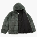Supreme Wtaps Faux Fur Hooded Jacket Green