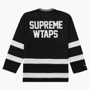 Supreme Wtaps Mitchell & Ness Hockey Jersey Black