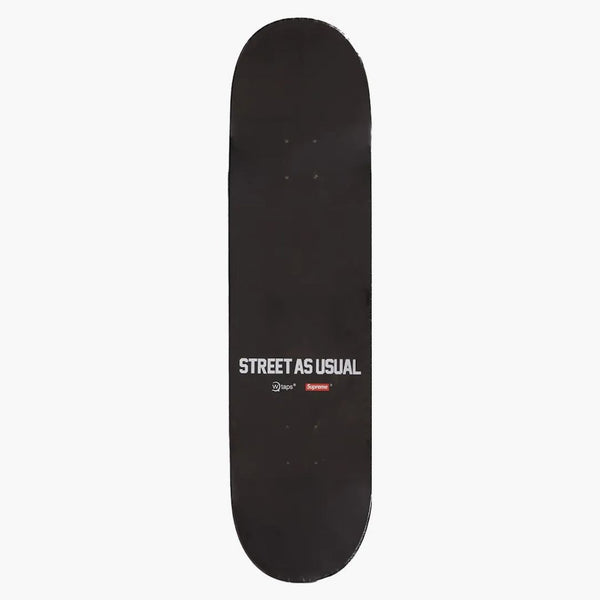 Supreme Wtaps sic'em! Skateboard däck svart