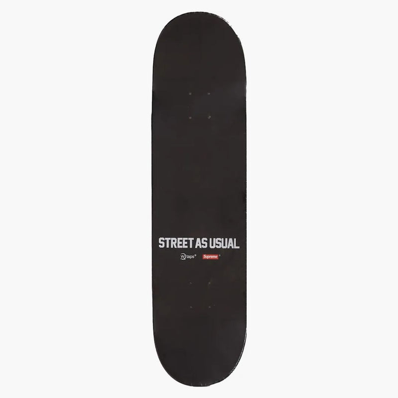 Supreme Wtaps sic'em! Skateboard däck svart