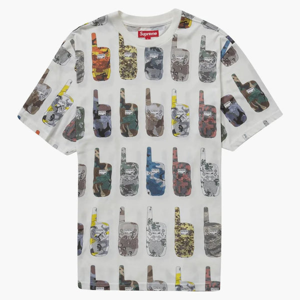 Supreme Walkie Talkie S/S Top White