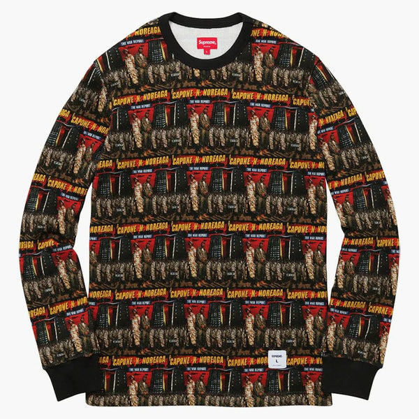 Supreme var en rapport Waffle Thermal Black