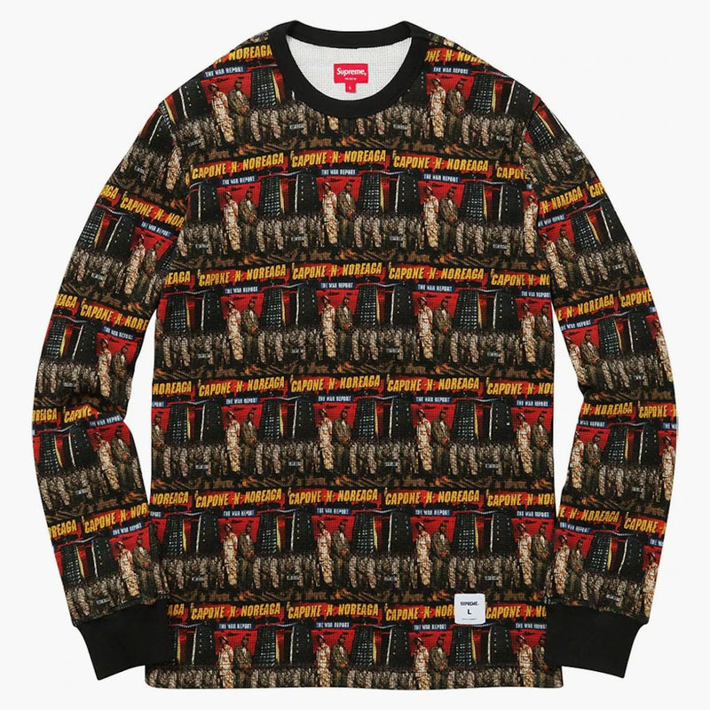 Supreme var en rapport Waffle Thermal Black