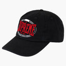 Supreme warm up 6 panel black