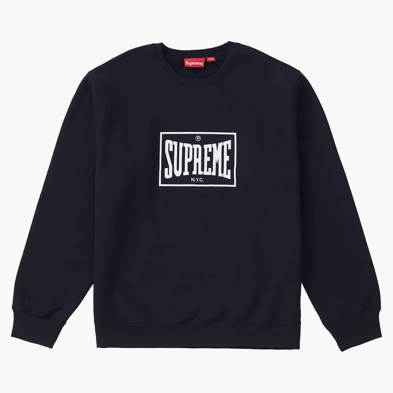 Supreme Warme Up Crewneck Black